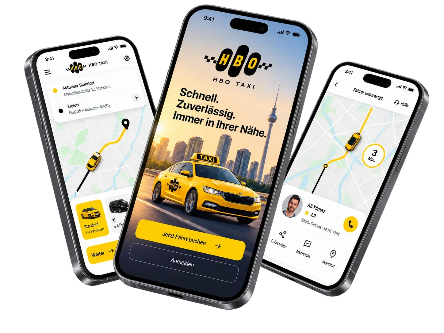 HBO Taxi — Plateforme Nouvelle Génération de Mobilité Urbaine & Flotte